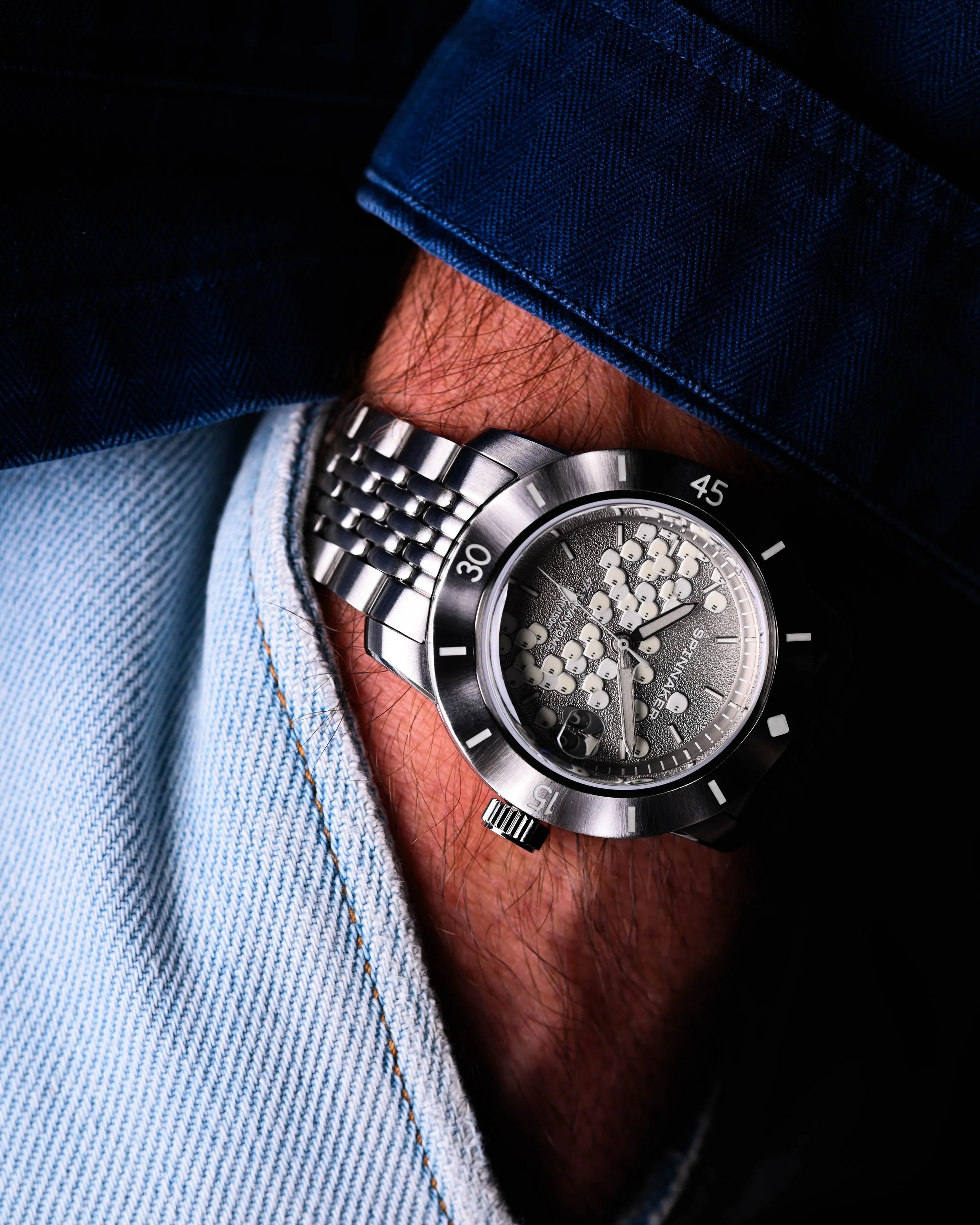 Spinnaker x Seconde/Seconde/ Fleuss “Phantom” Edition — Watch Brothers